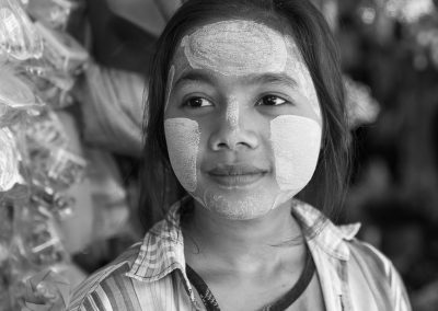 Happy Myanmar Girl